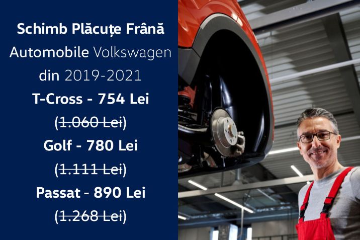 Service VW Timisora | Oferta speciala placute frana| VW Timisoara