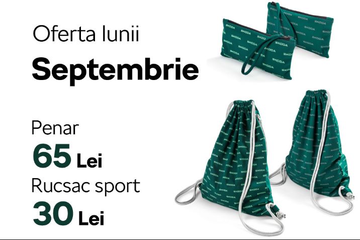 Oferta lunii septembrie - skoda