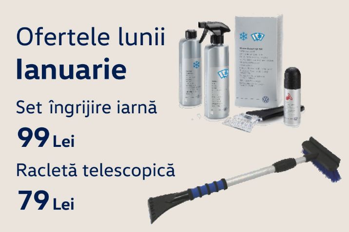Oferta lunii ianuarie - vw