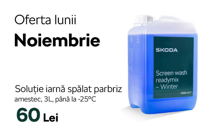 Oferta lunii noiembrie - skoda