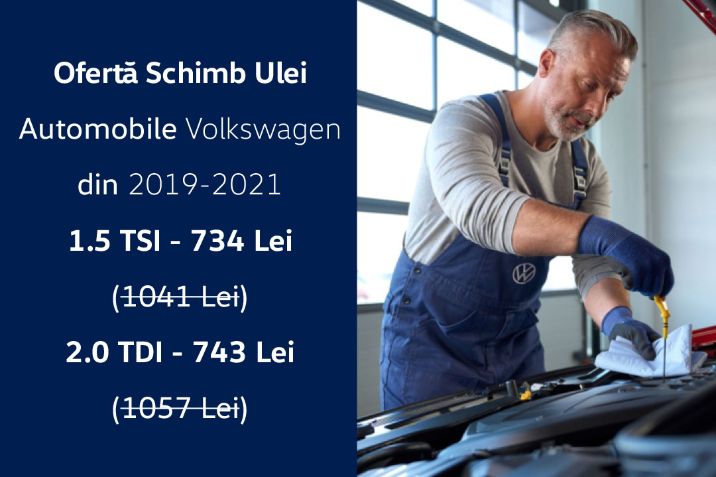 Service Volkswagen Timisora | Oferta schimb ulei | VW Timisoara