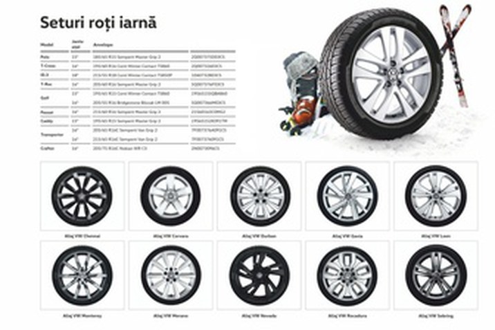 Set roti iarna VW