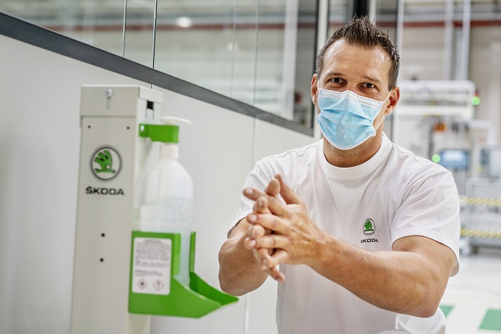 Skoda auto - reluare activitate productie